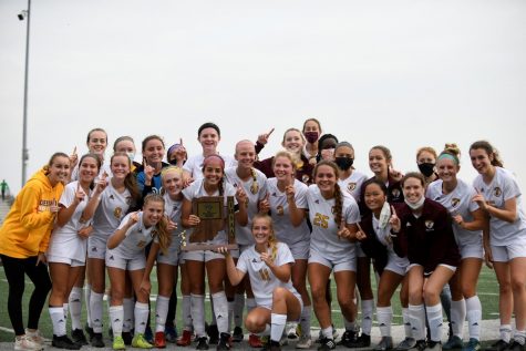 The CHS Girls Soccer team won the sectional championship this weekend, upsetting Valparaiso 2-0.