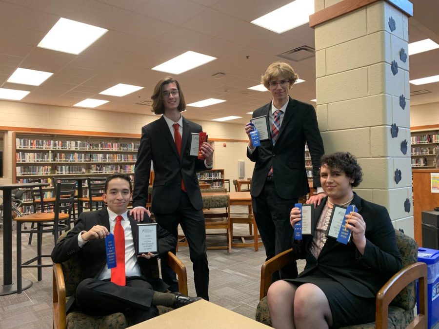 Chesterton Speech Dominates at Districts!