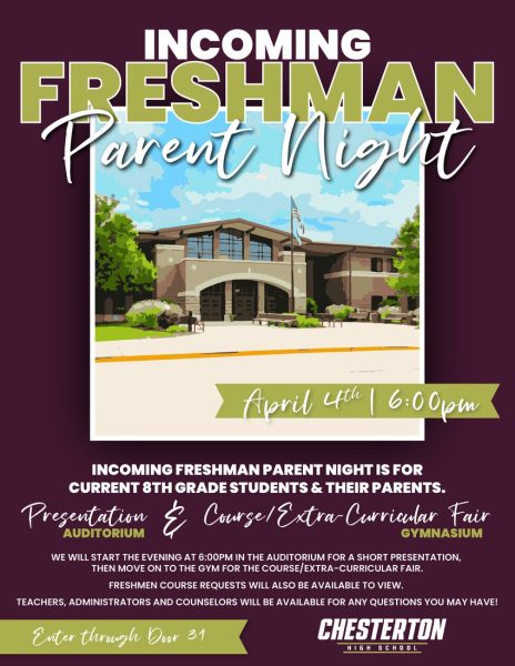 Incoming Freshman Parent Night at CHS