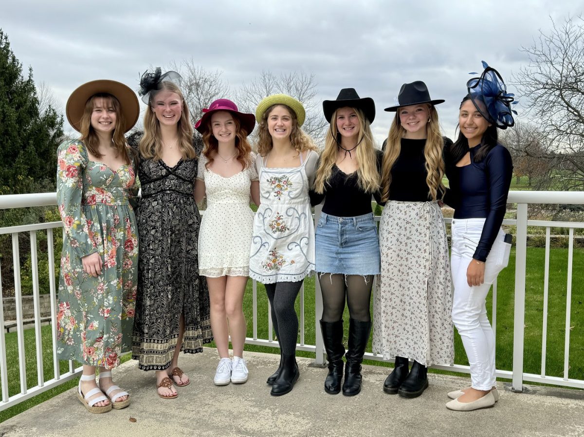 Left to Right: Marlee Wilson, Kelly Swickard, Lily Boyter, Jane Maddex, Claire Demeter, Kylia Peterson, Anisa Faroh