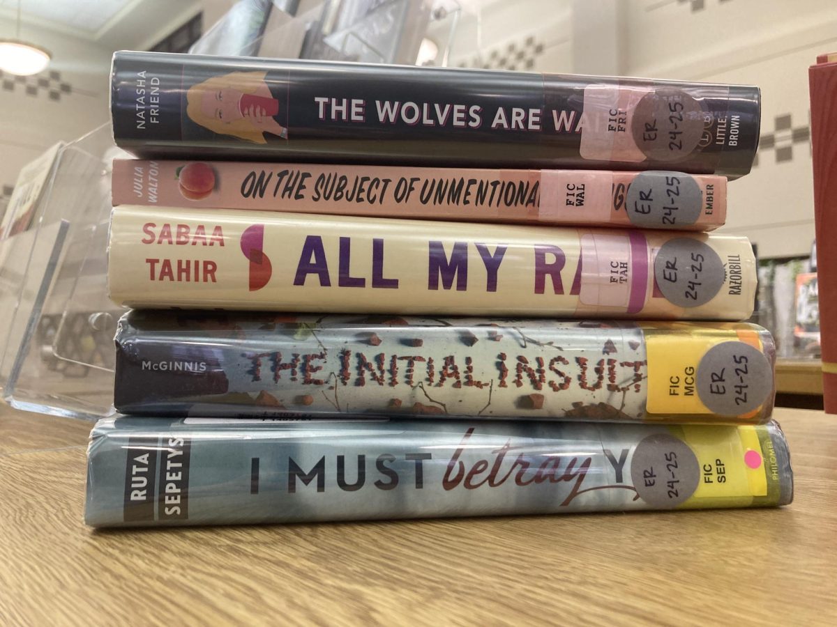 Top 5 Rosie-nominated books of this school year. 