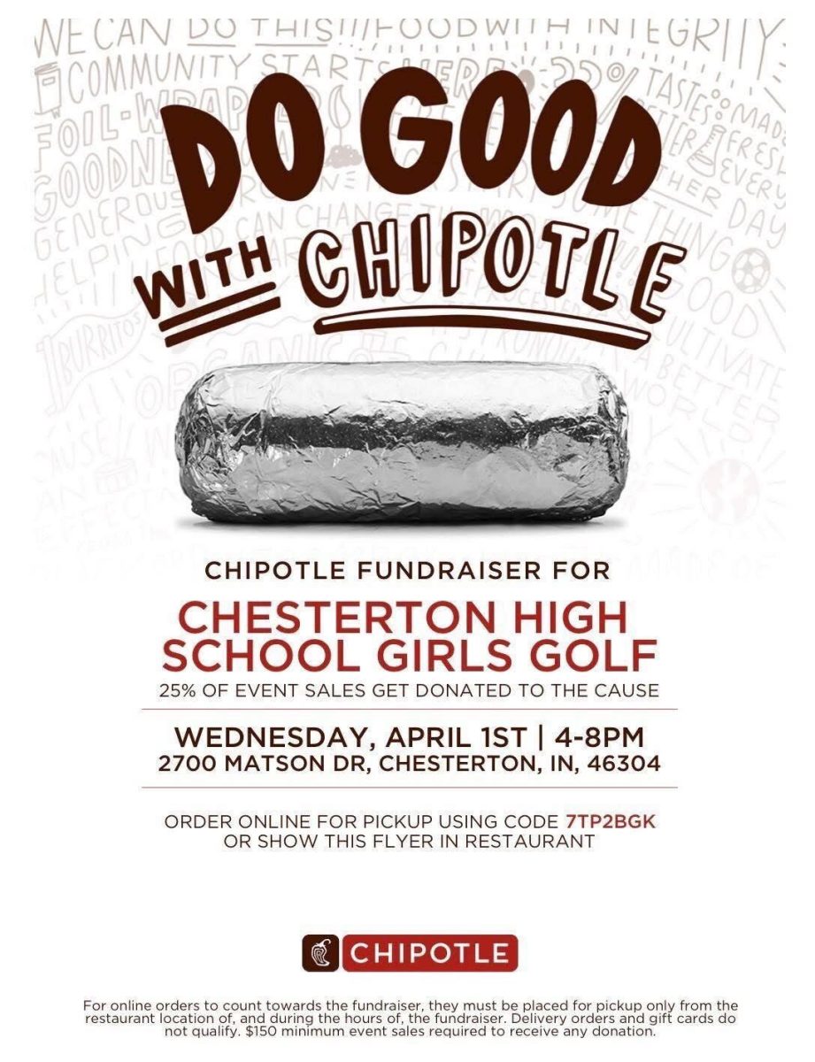 Girls' Golf Fundraiser @ Chipotle April 1